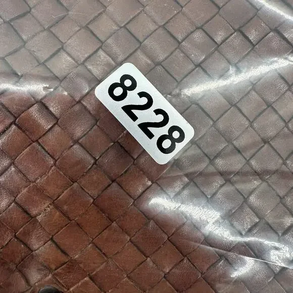 J. Peterman Boots Womens 7.5 Brown Leather Weaved Granny Victorian Academia - Picture 15 of 16